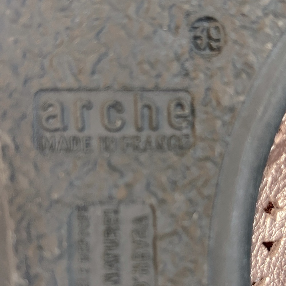 Arche Lilly Ballet Flat Rose Gold - Picture 9 of 12